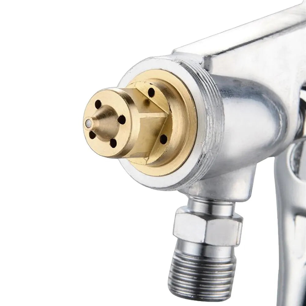 SUPER! F-75 Colour Spray Gun 1.5mm Nozzle with Cup Silver Handle Adjustable.