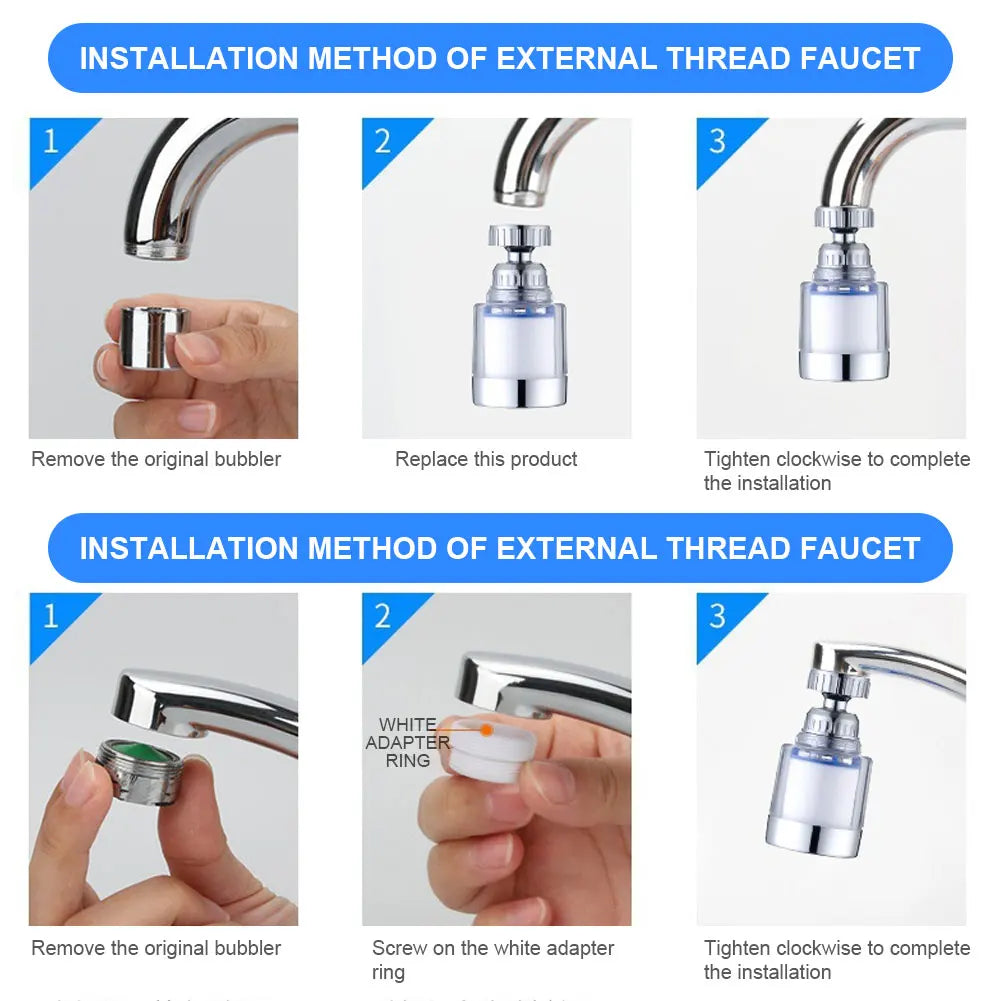 NEW! Water Purifier for Kitchen Faucet